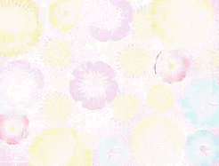 a bunch of flowers are falling on a white background with the words `` i love you '' on it .