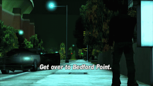 Gtagif Gta One Liners GIF - Gtagif Gta One Liners Get Over To Bedford Point GIFs