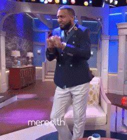 Michael Clayton Shows Off His Moves At The Meredith Vieira Show! GIF - The Meredith Vieira Show Michael Clayton Dance GIFs