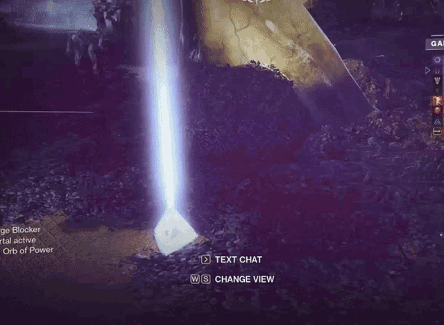 a screenshot of a video game that says text chat on the bottom