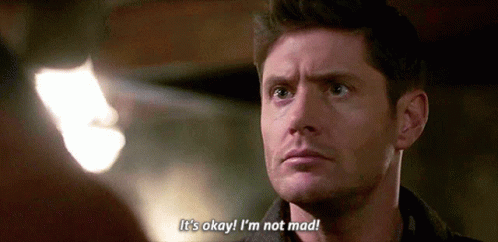 Dean Winchester GIF - Dean Winchester Angry GIFs
