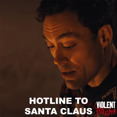 Hotline To Santa Claus Jason Lightstone GIF - Hotline To Santa Claus Jason Lightstone Violent Night GIFs