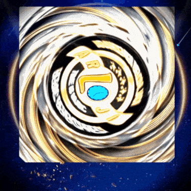 a picture of a swirl with the letter r on it