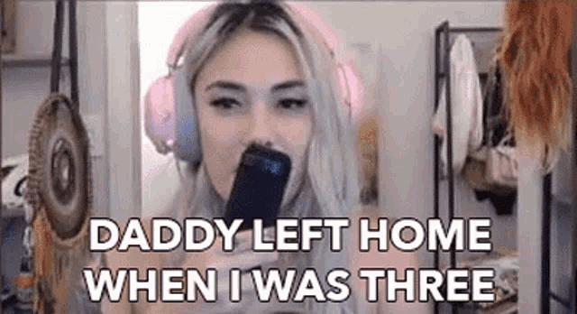 Daddy Left Home When I Was There Left Alone GIF - Daddy Left Home When I Was There Left Alone Singing GIFs