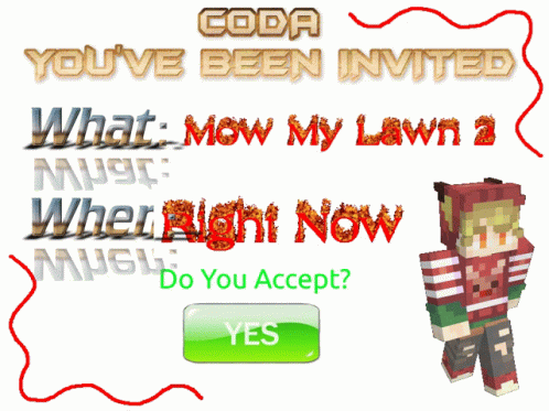 Coda Mow My Lawn2 GIF