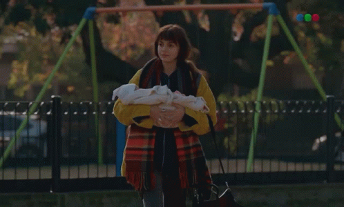Walking New Mom GIF - Walking New Mom In The Park GIFs