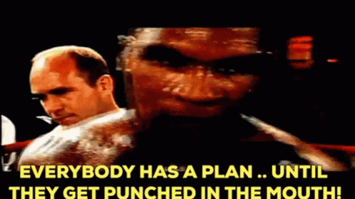 Mike Tyson Everyboday Has A Plan GIF - Mike Tyson Everyboday Has A Plan Until They Get Punched In The Mouth GIFs
