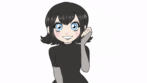 a drawing of a girl laying down with the word thicc written on it