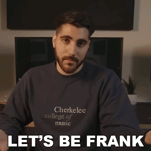 Lets Be Frank Rudy Ayoub GIF - Lets Be Frank Rudy Ayoub Lets Be Honest GIFs