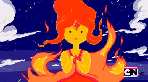 Burning Low GIF - Adventure Time Flame Princess What GIFs