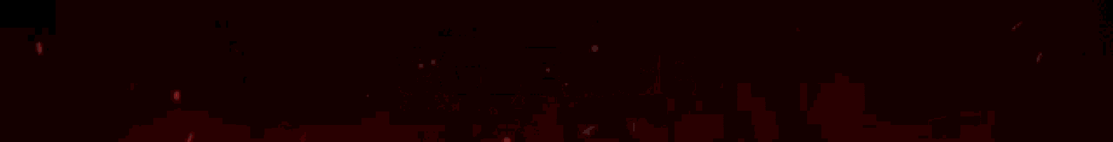 a red lightning bolt is shining on a dark red background .