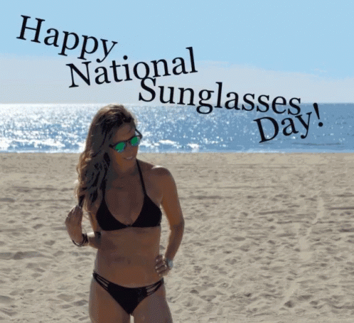 Happy National Sunglasses Day GIF - Happy National Sunglasses Day GIFs