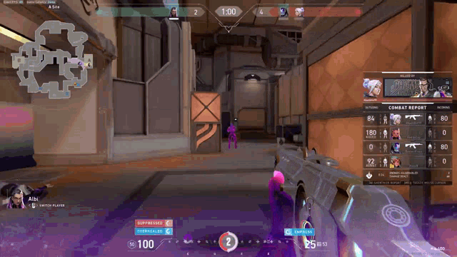 a screenshot of a video game with the number 2 on the bottom