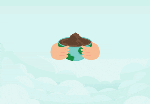 a poster for the international earth day
