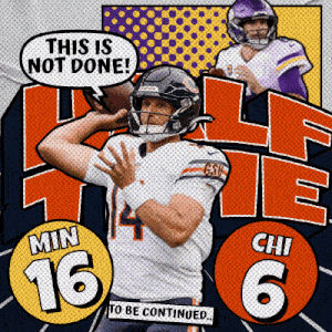 a football player says this is not done in a comic strip