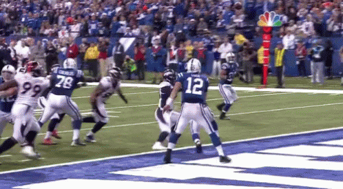 Roughing The Passer GIF - Roughing The Passer Hit Bump GIFs