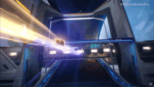 a video game called the game awards is being shown