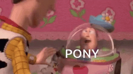 Woody Buzz Lightyear GIF - Woody Buzz Lightyear Pony GIFs