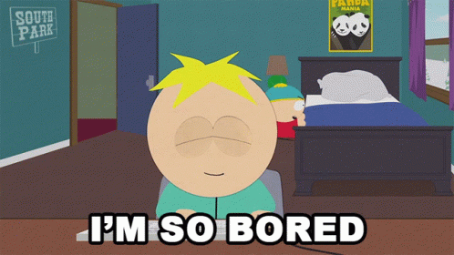 Im So Bored Eric Cartman GIF - Im So Bored Eric Cartman Butters Stotch GIFs