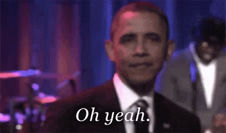 Oh Yeah Barack Obama GIF - Oh Yeah Barack Obama Lets Sing GIFs