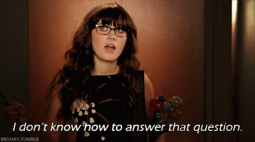 New Girl Question GIF - New Girl Question Answer GIFs
