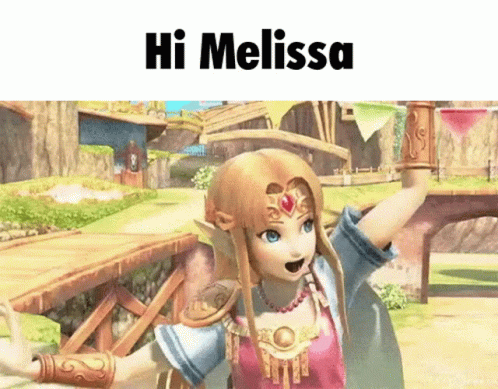 Hi Melissa Melon GIF - Hi Melissa Melon Zelda GIFs