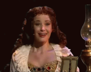 Phantom Of The Opera Christine Daae GIF - Phantom Of The Opera Christine Daae Happy GIFs