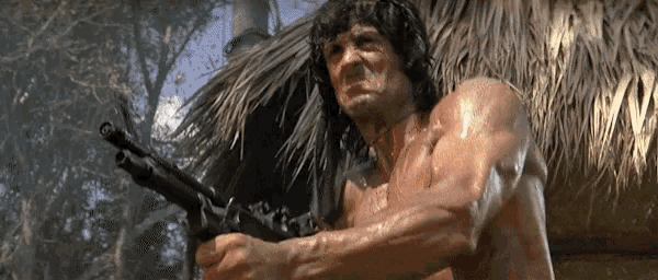 Sylvester Stallone Rambo GIF - Sylvester Stallone Rambo Bloste GIFs