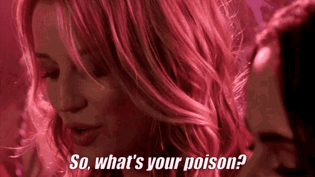 Sarah Dumont Whats Your Poison GIF - Sarah Dumont Whats Your Poison Hot GIFs