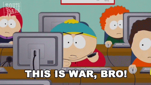 This Is War Bro Cartman GIF - This Is War Bro Cartman South Park GIFs