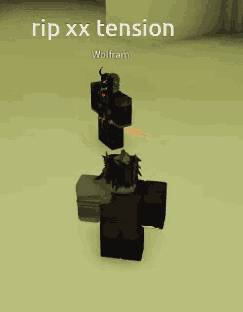 a screenshot of a video game with the words rip xx tension above it