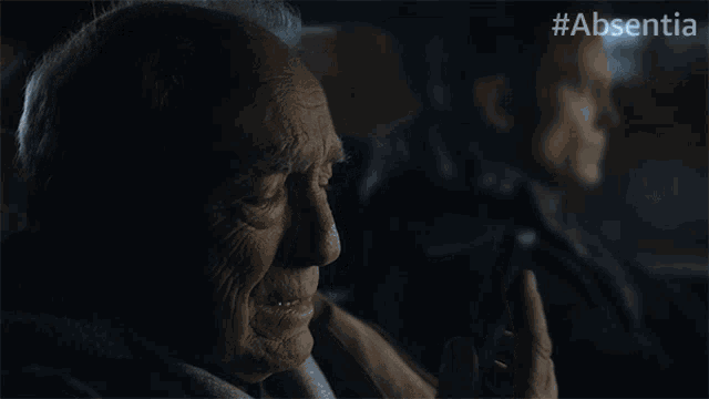 an older man says i love you in a car