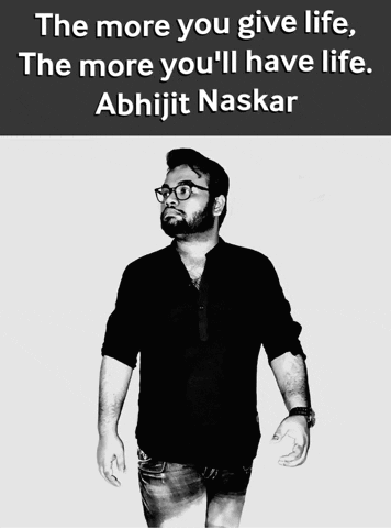 Abhijit Naskar Selfless Service GIF - Abhijit Naskar Naskar Selfless Service GIFs