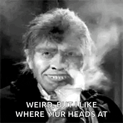 Jekyll And Hyde Monochrome GIF