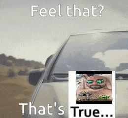 a meme that says feel that that 's true with a picture of a man in sunglasses