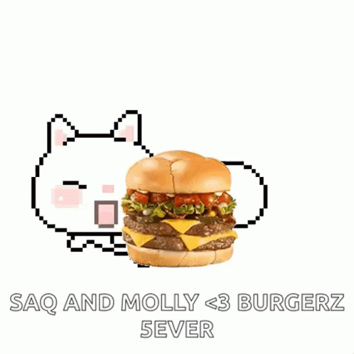 Saq Molly GIF - Saq Molly Burger GIFs