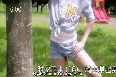アイドル　雅マモル GIF - Miyabi Mamoru Pineapple GIFs