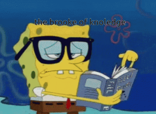 The Brooke Of Knoledge Flipping Pages GIF - The Brooke Of Knoledge Flipping Pages Spongebob GIFs