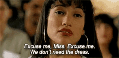 Jennifer Lopez Excuse Me Miss We Dont Need The Dress GIF