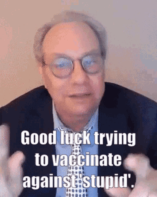 Goodluck Vaccinate GIF - Goodluck Vaccinate Stupid GIFs