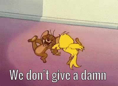 We Dont Give A Damn Jerry GIF - We Dont Give A Damn Jerry GIFs