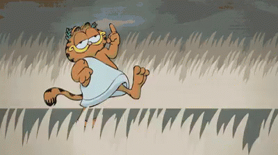 Garfield In A Toga GIF - Toga Garfield GIFs