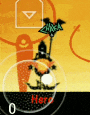 a sign that says " chaka " is above a sphere