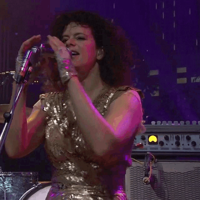 Covering My Eyes Régine Chassagne GIF - Covering My Eyes Régine Chassagne Arcade Fire GIFs