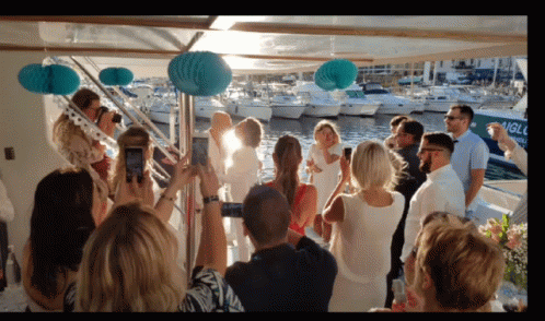 Lucasetfabrice Wedding GIF - Lucasetfabrice Wedding Yacht GIFs