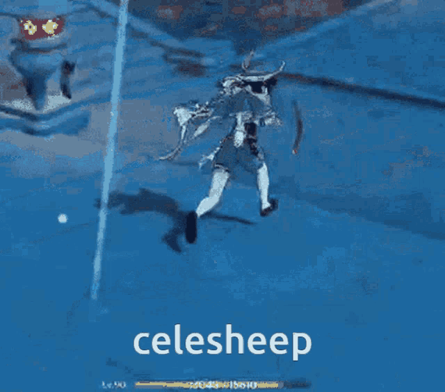 celesheep is written on the bottom of a picture of stairs