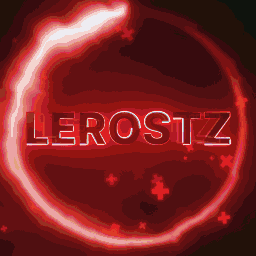 the name lerostz is displayed in a red circle