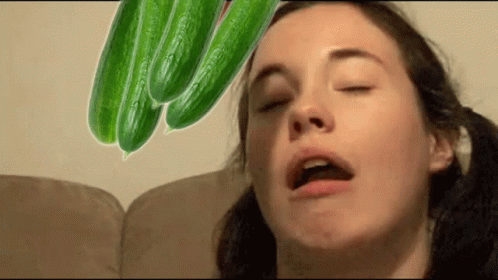 Cucumber Face Cucumber To The Face GIF - Cucumber Face Cucumber To The Face Cucumber GIFs