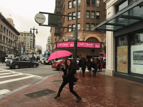 Jumpshot Pink GIF - Jumpshot Pink Umbrella GIFs