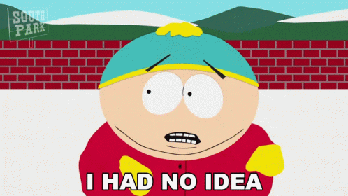 I Had No Idea Eric Cartman GIF - I Had No Idea Eric Cartman South Park GIFs